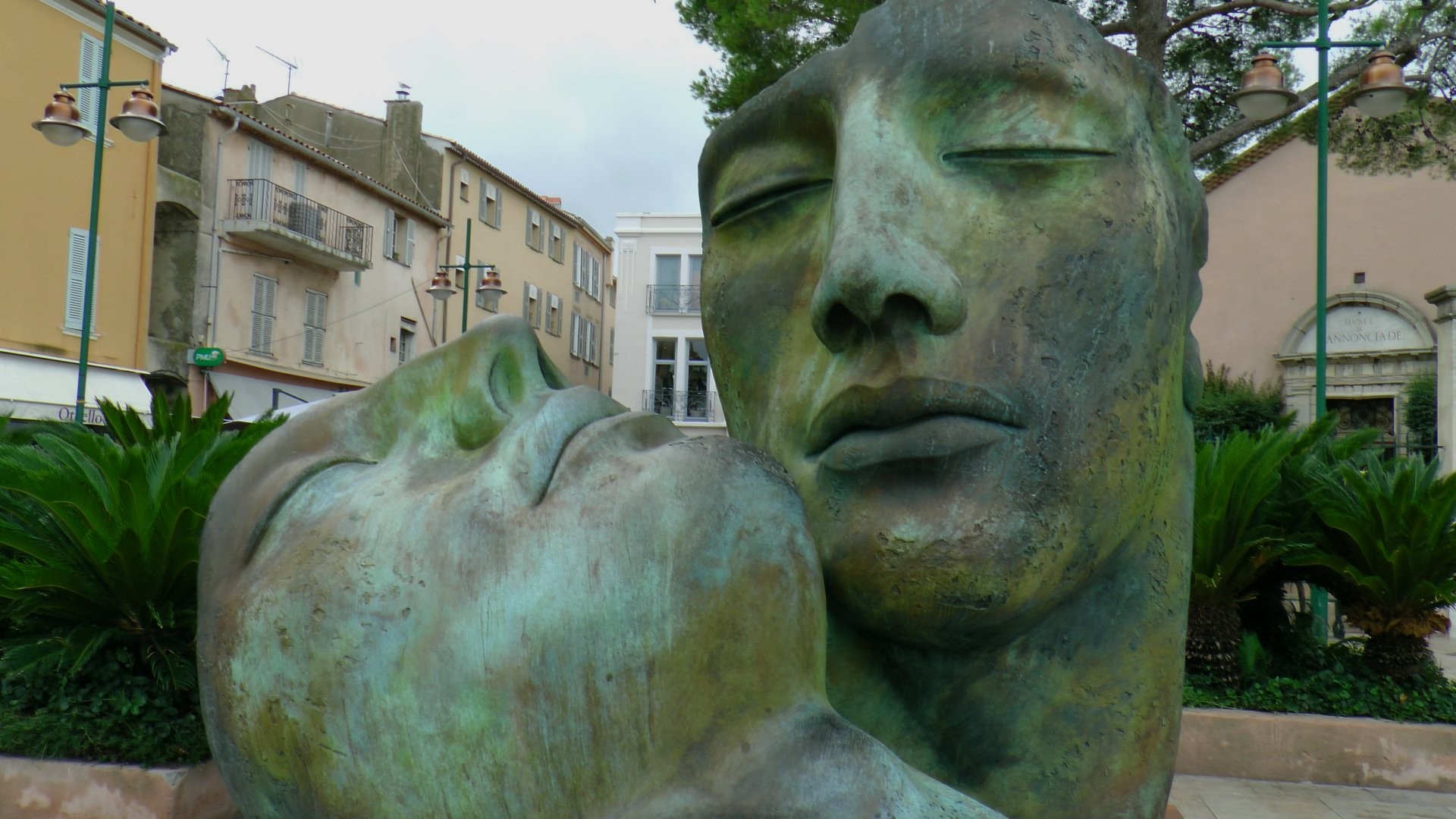 Sculpture à Saint-Tropez