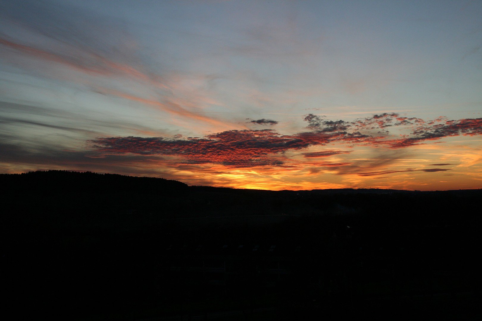 Sonnenuntergang im November