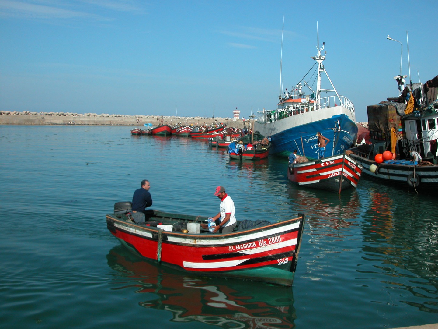 Port de pêche à Sidi Bouzid (Maroc) - Octobre 2009