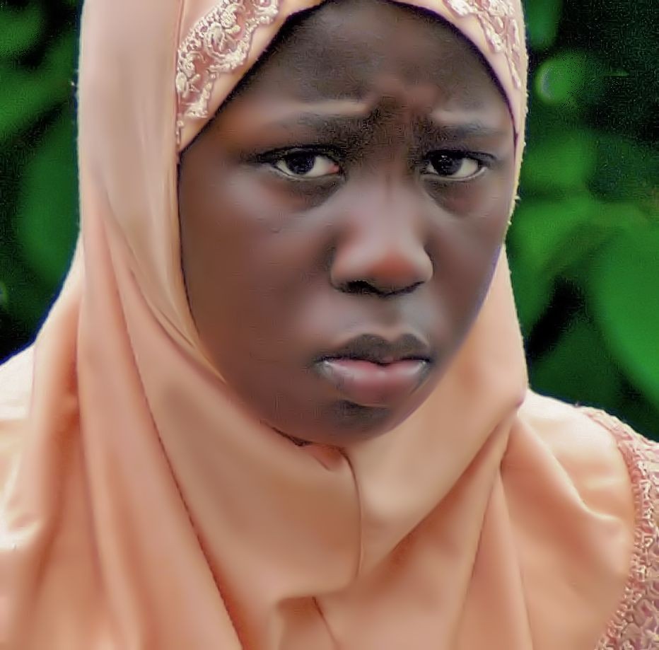 PORTRAIT OF IMMIGRANT GIRL IN NY