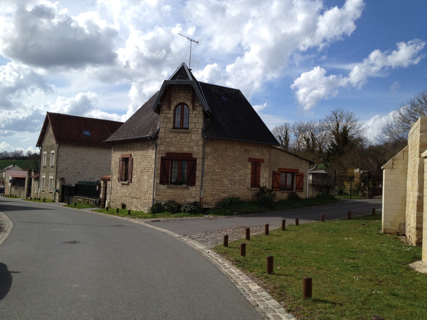 Neuville sur Aillette dans l'Aisne  France